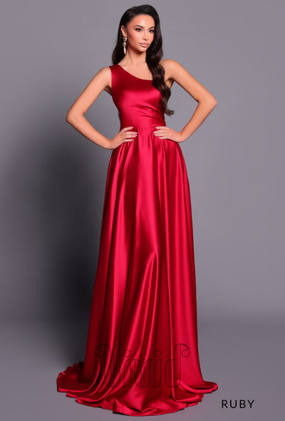Nicoletta Bridesmaids Avalon Gown NBM2023 in Ruby / Reds