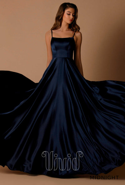 Nicoletta Bridesmaids Brianna Gown NBM1026 in Midnight / Blues