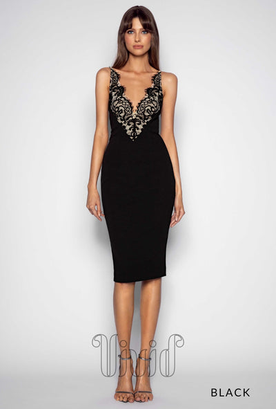 Elle Zeitoune Callen Dress in Black / Blacks