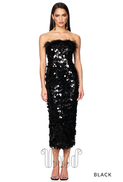 Nookie Electra Midi in Black / Blacks