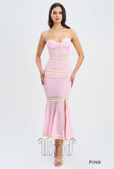 Vivid Formal Grazia Dress in Pink / Pinks