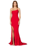 Jasmine One Shoulder Gown