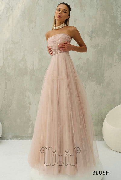 Nicoletta Kaia Ball Gown NC2001 in Blush / Nude & Neutrals
