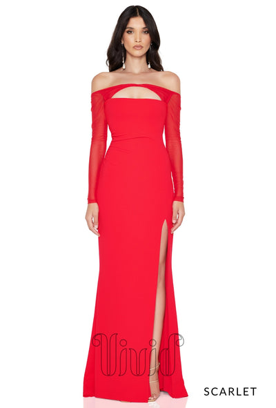 Nookie Marlowe Gown in Scarlett / Reds