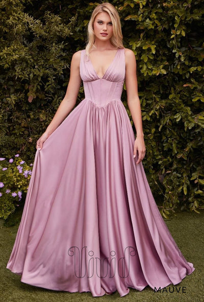 Vivid Formal Paulina Gown in Mauve / Purples