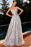Zoey Sequin Ball Gown