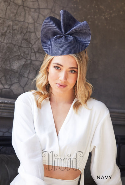 Morgan & Taylor Zaria Fascinator in Navy