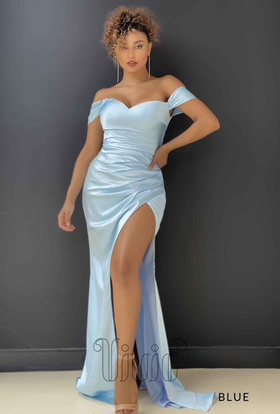 Jadore Zendaya Gown JX4058 in Blue / Blues